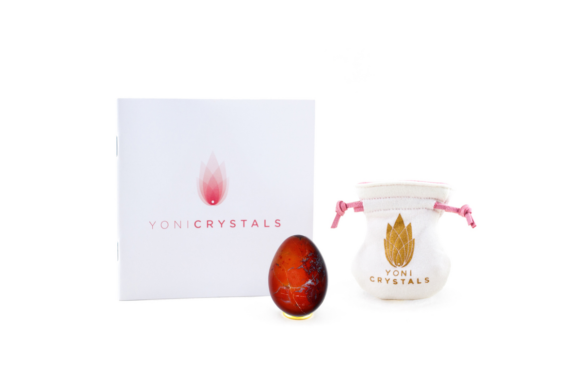 Red Jasper Yoni Egg