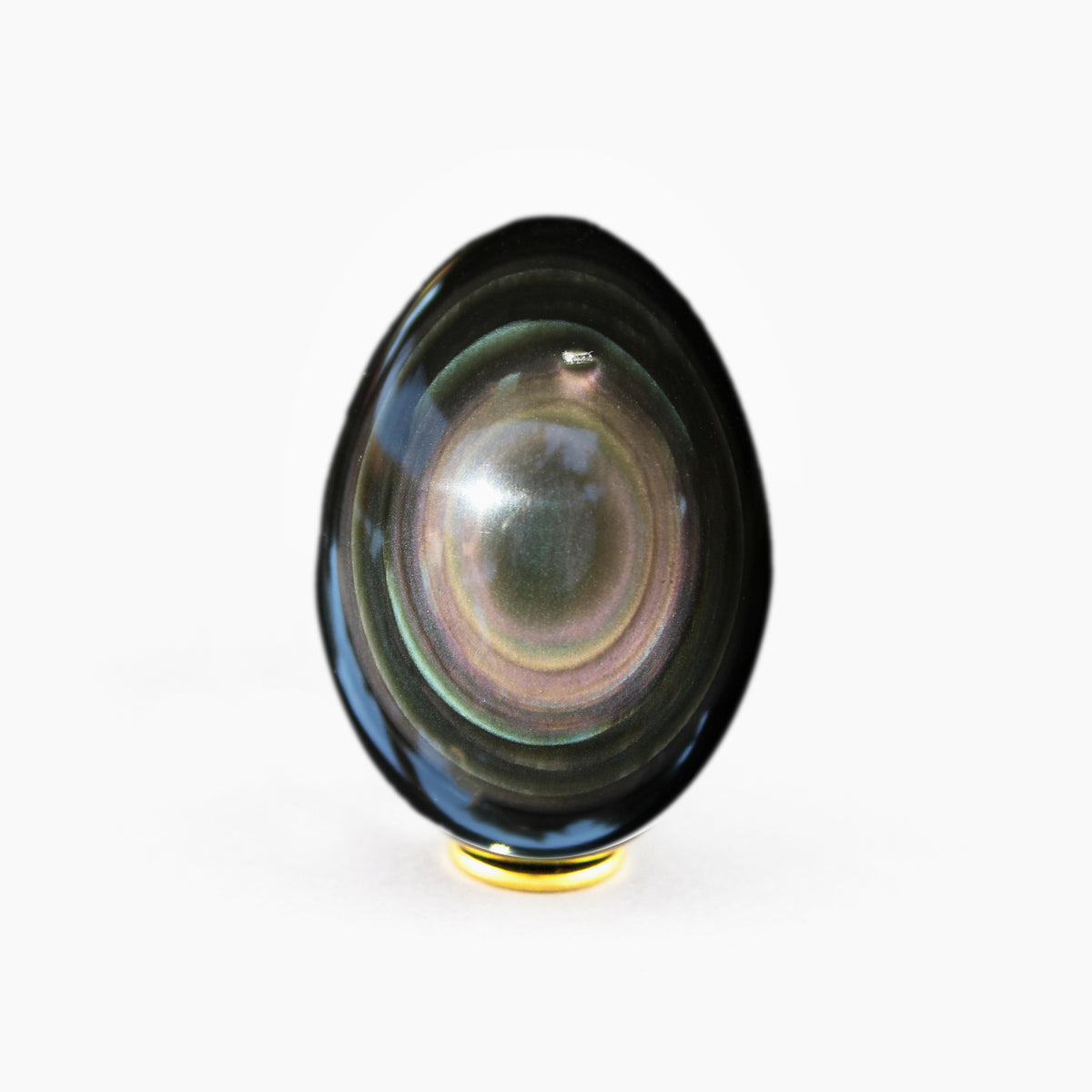 Rainbow Obsidian Yoni Egg
